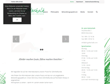 Tablet Screenshot of dr-gottschalk.com